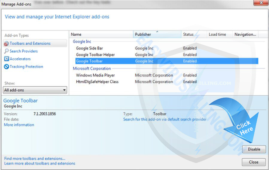 delete Debug malware error 895-system32.exe failure from ie plugin