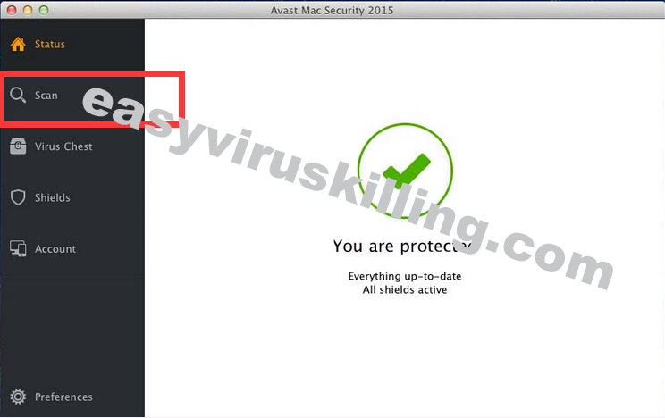 Adware.MAC.OSX.VSearch.EQ removal in Mac
