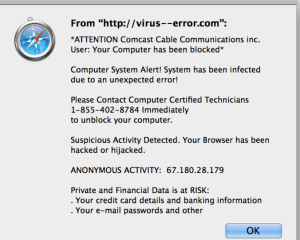 remove virus--error.com